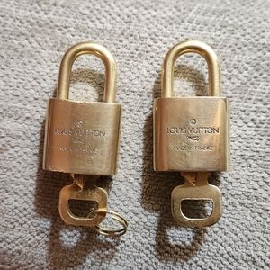 Louis Vuitton Lock and Key x 2